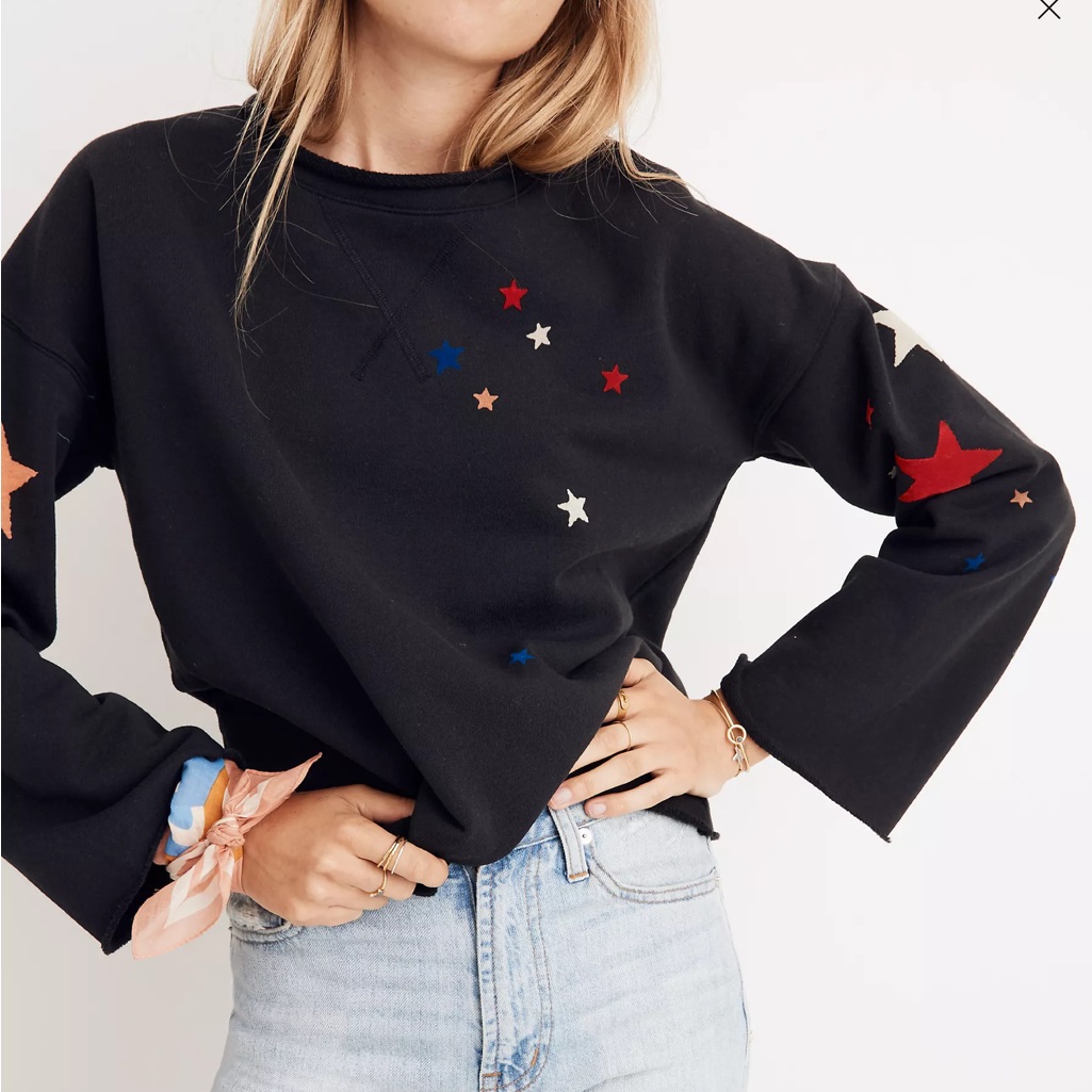 Madewell X Miles Starry Night Sweatshirt